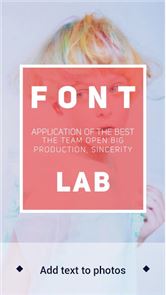 Font Lab-Text on Photo  Editor image