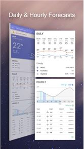 HD Transparent Weather Clock image