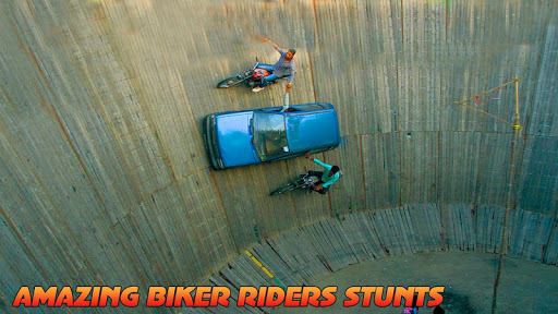 Well Of Death Car Stunt Rider image