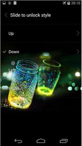 Fireflies lockscreen image