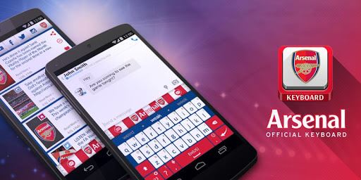 Official Arsenal FC Keyboard image