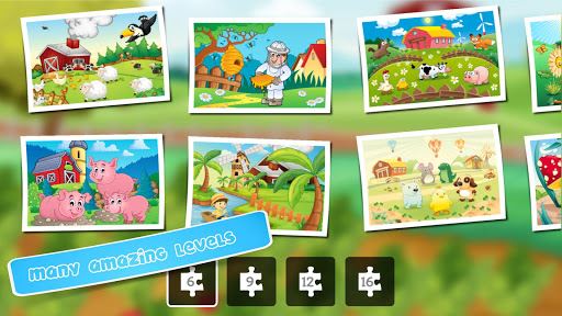 Kids Farm Jigsaw Puzzles 🐮 image
