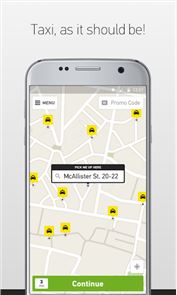 imagen en aplicaciones de taxi gratuito Taxibeat