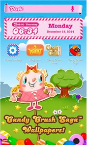 Candy Crush Android Theme image
