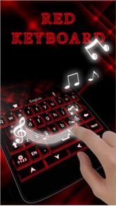 Red Keyboard image