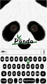 Panda Kika Keyboard Theme image