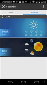 Realistic Weather Iconset HD image