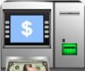 dinero en efectivo de cajeros automáticos y simulador de dinero