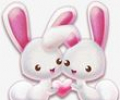 Love Pink Rabbit Pet Theme