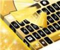 Neon Gold GO Keyboard