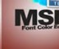 MSN Font Color Editor