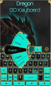 Dragon GO Keyboard Theme image