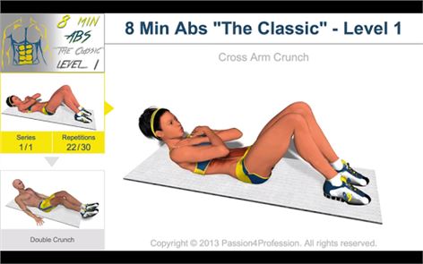 8 Minutes Abs Workout image