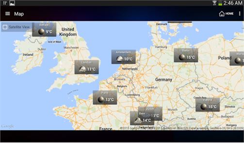 Weather & Clock Widget Android image