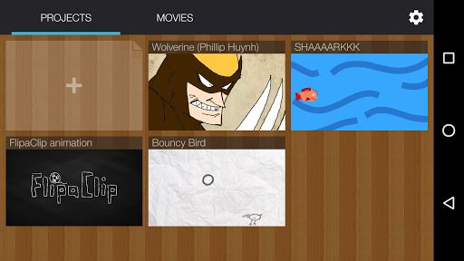 FlipaClip - imagem animação dos desenhos animados