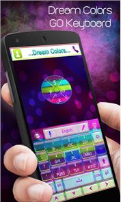 Dream Colors Go Keyboard Theme image
