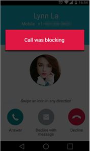SMS blocker, call blocker image