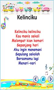 Indonesian children's song image