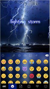 Lighting Storm Kika Keyboard image