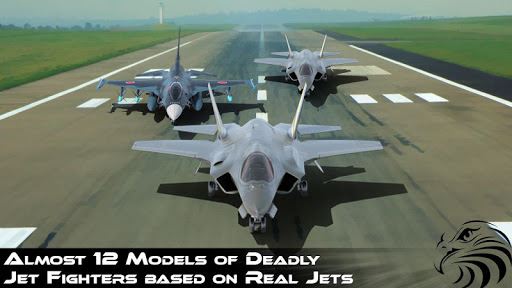 Jet Fighter Dogfight Chase 3D image