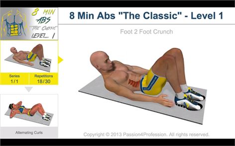 8 Minutes Abs Workout image