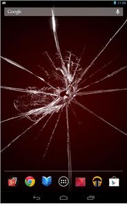 Cracked Screen Live Wallpaper image