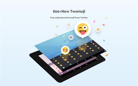 GO Keyboard - Emoji, Wallpaper image