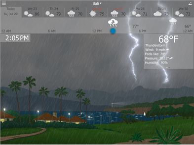 Precise Weather YoWindow image
