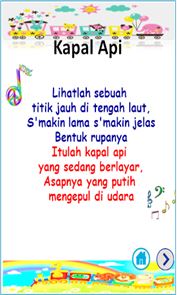 Indonesian children's song image
