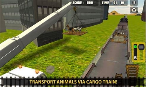 Cargo Bullet Train Car Driver image